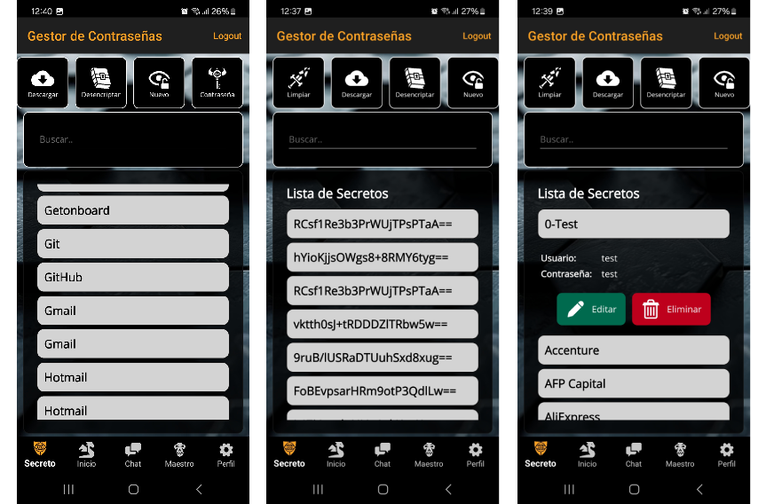 Password Manager Mobile App