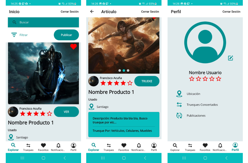 Trueke Mobile App